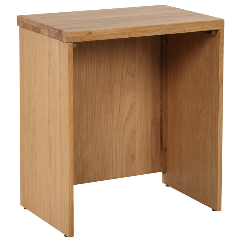 Foundry Oak Open Desk