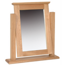 Hampshire Oak Single Dressing Table Mirror