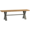 Foundry Oak Small Bench